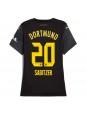 Borussia Dortmund Marcel Sabitzer #20 Venkovní Dres pro Dámské 2024-25 Krátký Rukáv